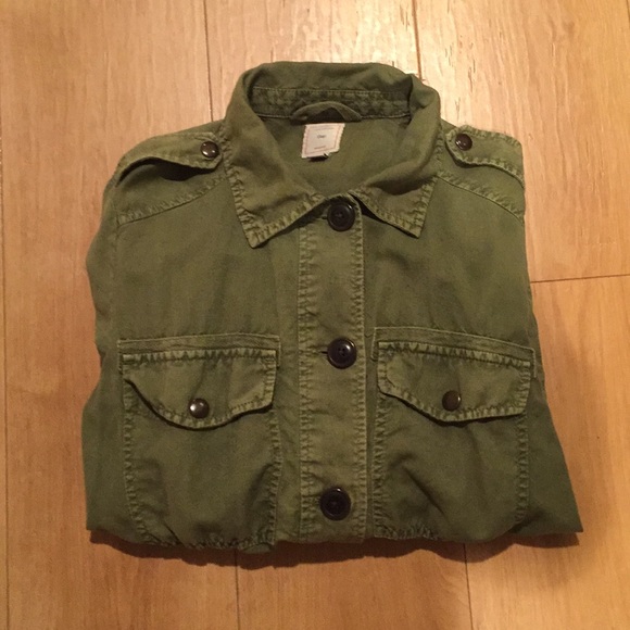 gap military jacket